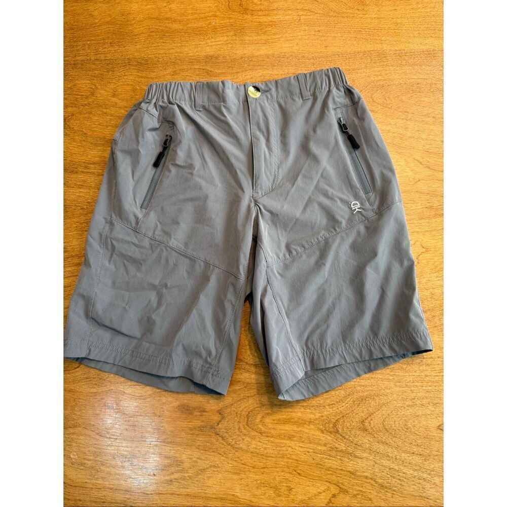 Little Donkey Andy Women's UPF 50+ Quick Dry Stretch Hiking Shorts Gray XS